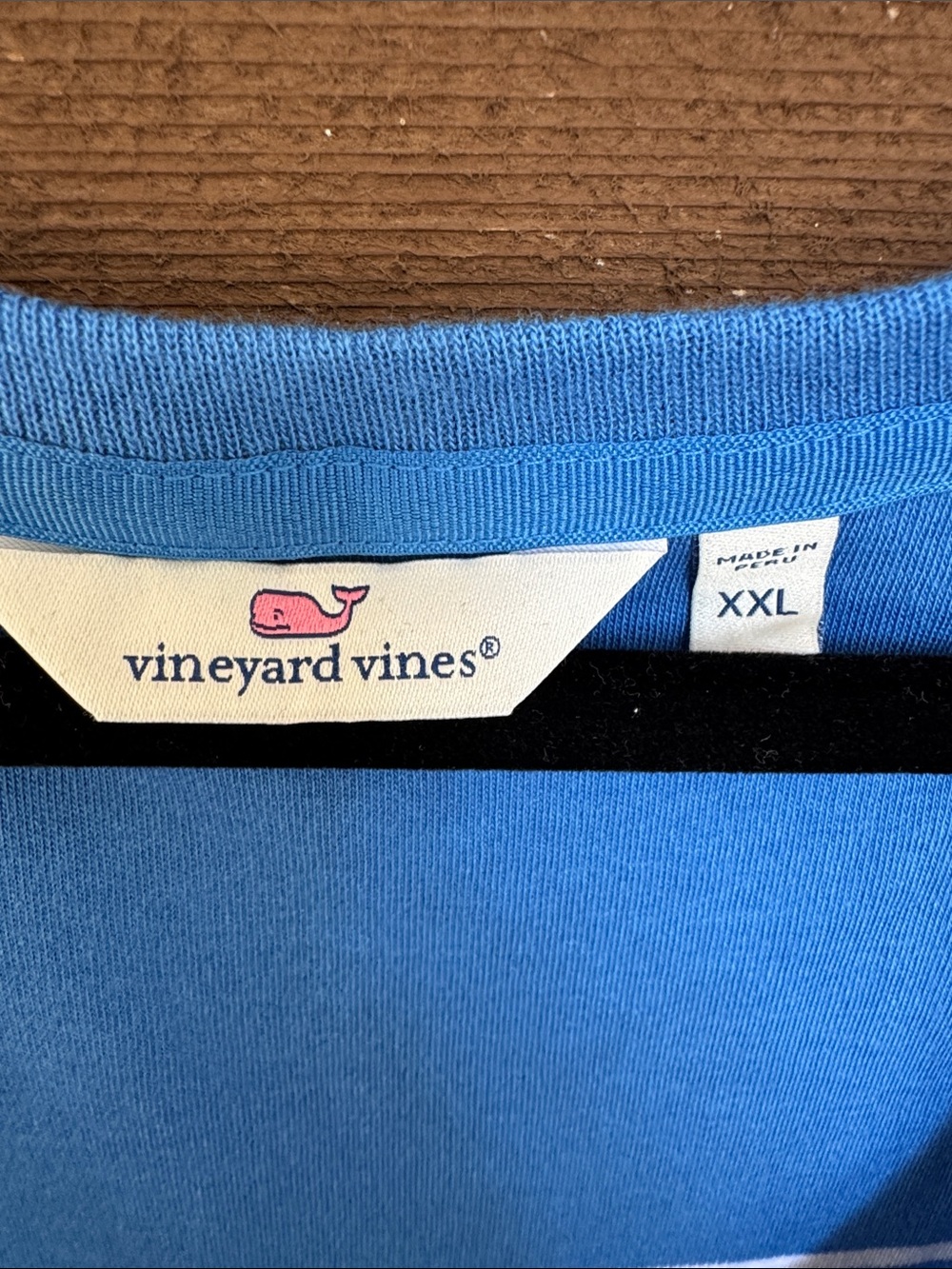 Vineyard Vines Blue and White Striped Midi Tank Dress size XXL - Picture 2 of 6
